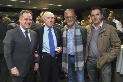 Pablo Trillo, José Ramón Perán, Ciriaco Rodríguez y Nacho Ramos.