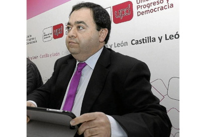 El candidato a la Junta de UPyD en Castilla y León, Rafael Delgado-Nacho Gallego