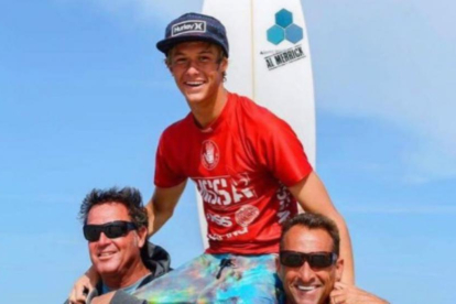 El surfista fallecido este martes Zander Venezia-EL PERIÓDICO