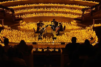 Espectáculo 'Candlelights' en una imagen de archivo .-CANDLELIGHT