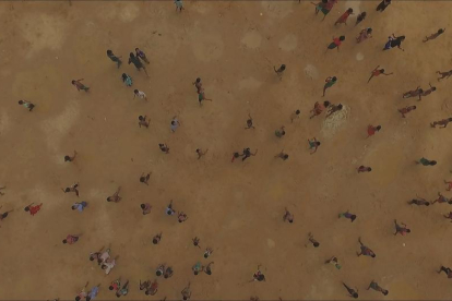 Fotograma de la película 'Marea humana (Human flow)', de Ai Weiwei.-ICAL