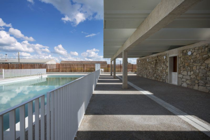 Las piscinas de Castromonte (Valladolid) finalista para el Premio de
Arquitectura de la Unión Europea Mies van der Rohe 2024. -AYTO. C.