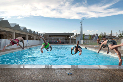 Las piscinas de Castromonte (Valladolid) finalista para el Premio de Arquitectura de la Unión Europea Mies van der Rohe 2024. -AYTO. C.
