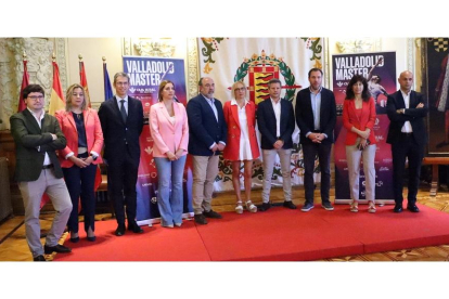 Presentación del World Pádel Tour en su escala en Valladolid. / G. V.