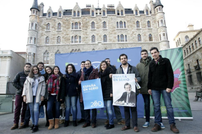 NNGG de Castilla y León inicia su Ruta Joven de Campaña en León con el lema #damosLaCaraxEspaña.-ICAL