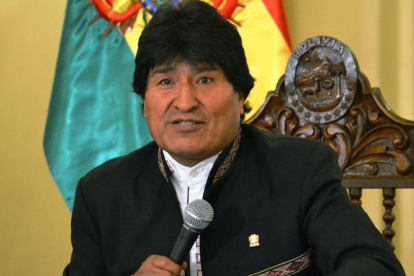 Evo Morales, el pasado noviembre en La Paz-EFE