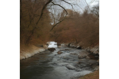 El río Pisuerga según el programa de Inteligencia Artificial Leonardo AI.