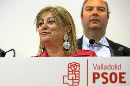 La alcaldesa en funciones, Teresa López.-ICAL