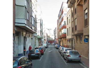 Calle Pérez Galdós de Valladolid.-Google Maps