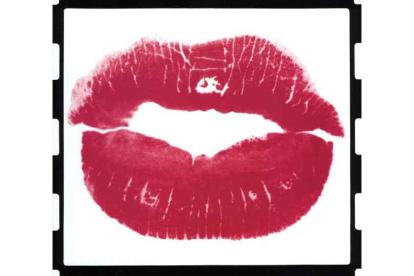 Una imagen de los icónico labios diseñados por Manuel Sierra