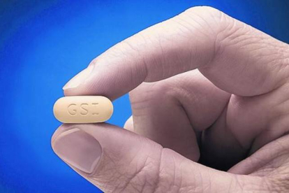 Una pastilla del fármaco contra la hepatitis C desarrollado por Gilead.-Foto: AP