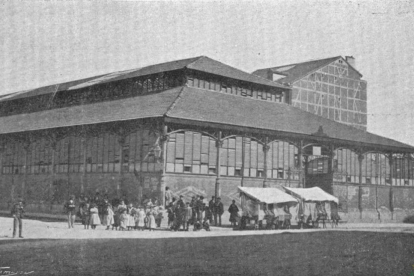 Mercado del Campillo en el barrio San Andrés-Caño Argales en 1905.- ARCHIVO MUNICIPAL VALLADOLID