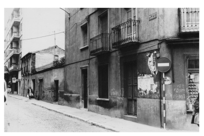 Calle Acibelas en el barrio San Andrés-Caño Argales en 1979.- ARCHIVO MUNICIPAL VALLADOLID