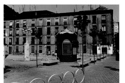 Plaza Caño Argales en el barrio San Andrés-Caño Argales en 1986.- ARCHIVO MUNICIPAL VALLADOLID