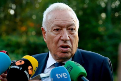 El ministro de Exteriores, José Manuel García-Margallo.-EFE / JUANJO MARTÍN