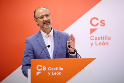 El portavoz de Ciudadanos en las Cortes de Castilla y León, Luis Fuentes-ICAL