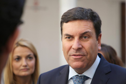 Consejero de Economía y Hacienda de la Junta, Carlos Fernández Carriedo.-E.M.