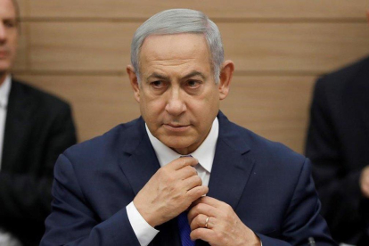 El primer ministro israelí, Binyamin Netanyahu.-EFE / ABIR SULTAN