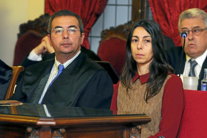 Fermín Guerrero y Raquel Gago, durante el juicio, en una imagen de archivo.-J. CASARES