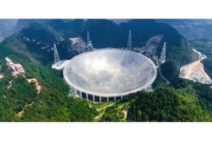 El gran radiotelescopio puesto en marcha por China-LIU XU