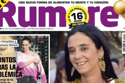 Victoria Federica, en la portada de ’Rumore’.-