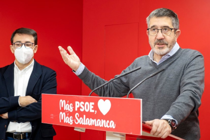 El portavoz del PSOE en las Cortes, Patxi López, en una imagen de archivo. - ICAL