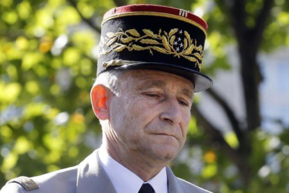 El dimitido jefe de Estado Mayor de Defensa, Pierre de Villiers.-ETIENNE LAURENT