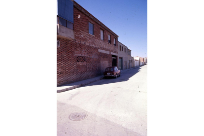 Pavimentación de la calle Villancico esquina con la calle Nueva del Carmen de Valladolid en 1970 - ARCHIVO MUNICIPAL