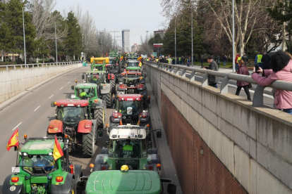 Reivindicaciones de agricultores en Valladolid. -J.M. LOSTAU