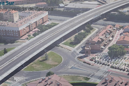 Viaducto de la Avenida Zamora, tal y como se encuentra en la actualidad.-ADIF