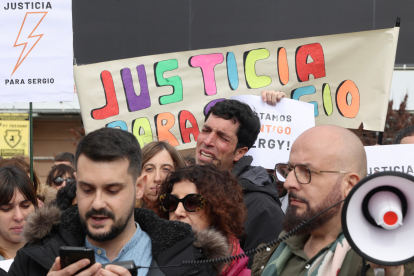 Concentración en Madrid para pedir justicia para Sergio.- ICAL