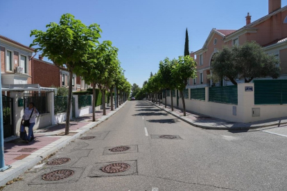 Urbanización Fuente Berrocal en Valladolid.