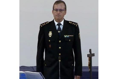 El comisario jefe de la Policía Nacional de Valladolid, Francisco Javier Oterino.-E.M.