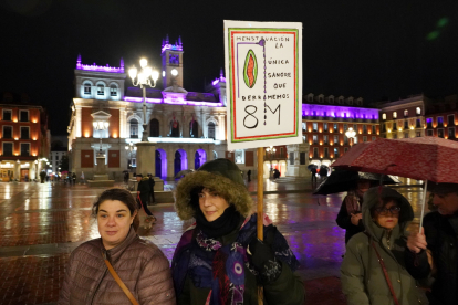 Manifestación del 8M en Valladolid. -ICAL