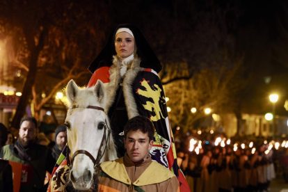 Llegada de la Reina Juana a Tordesillas. PHOTOGENIC