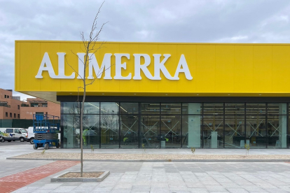 Nueva tienda de Alimerka que abrirá en Arroyo de la Encomienda. -E.M.