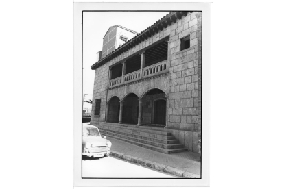 La Casa Museo Colón de la Calle Colón de Valladolid en 1970 - ARCHIVO MUNICIPAL