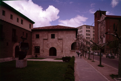 La Casa Museo Colón de la Calle Colón de Valladolid en los años 70- ARCHIVO MUNICIPAL