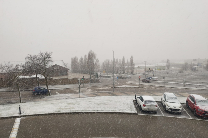 Nieva en Valladolid.- E.M.
