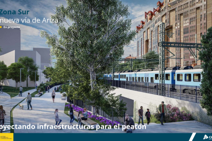 Proyecto integración  ferroviaria, defendida por el Ministerio de Transportes.-MINISTERIO