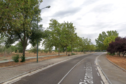 Páramo de San Isidro (Valladolid). Fuente: Google Street View/ Google Maps