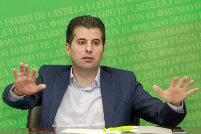 El candidato del PSOE a la Junta, Luis Tudanca-J.M.Lostau
