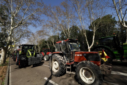 Tractorada en Valladolid