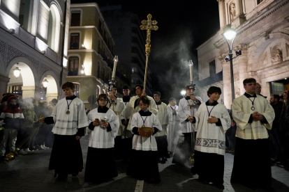 Procesión general de la Sagrada Pasión del Redentor, de la Semana Santa de Valladolid.