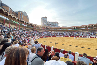 Plaza de toros en la feria de San Pedro Regalado en Valladolid