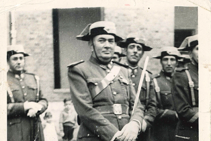 Teniente de la Guardia Civil José Ramón Huidobro Gallo. 1948