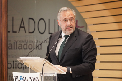 El presidente de las Cortes, Carlos Pollán clausura el foro 'Somos Castilla y León'