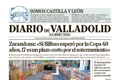 Portada de Diario de Valladolid del 9 de abril de 2024
