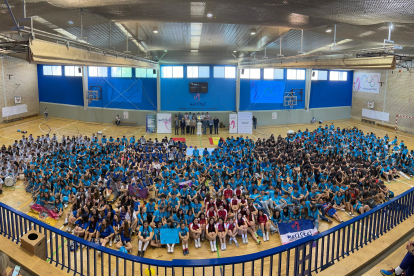 XXX edición de las Olimpiadas Maristas celebrada en Valladolid con mil alumnos de España y Portugal.
