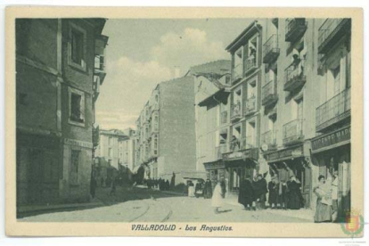 La calle Angustias de Valladolid